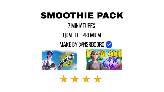 SMOOTH-PACK MINIAMAKING (FORTNITE)